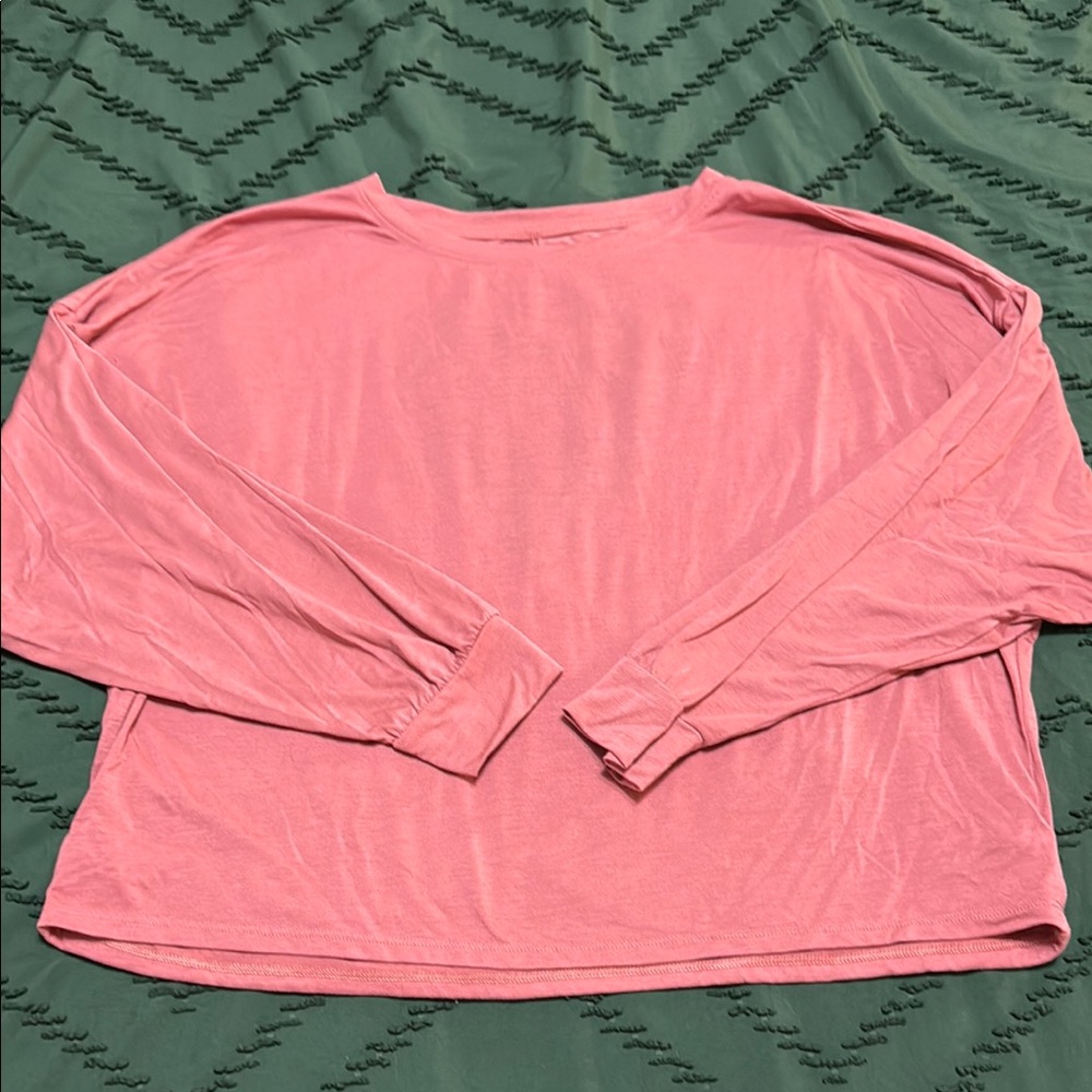 Old Navy Active Pink Ultralite Long Sleeve